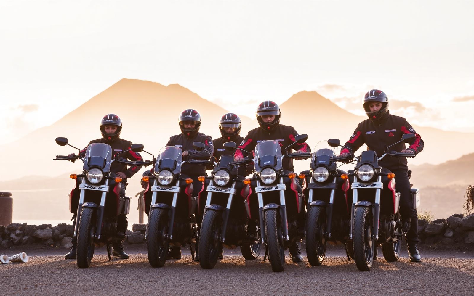 Groupe de motards FMF Réunion